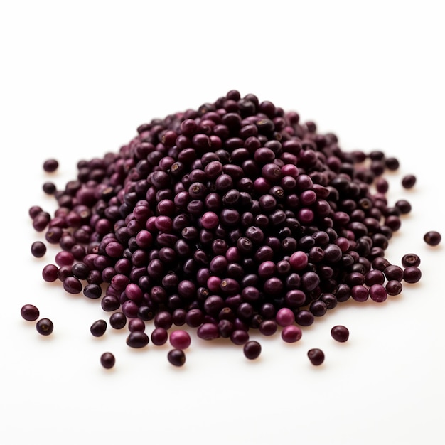 Riceberry su sfondo bianco