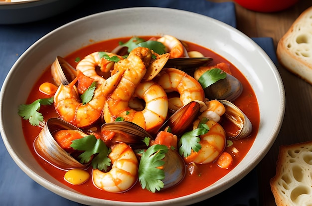 Ricetta Cioppino Stufato di frutti di mare