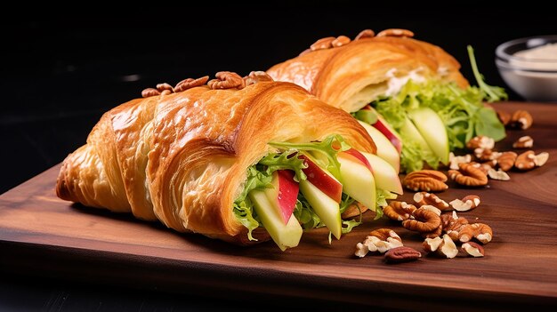 Ricetta Croissant Farciti Con Mele E Noci