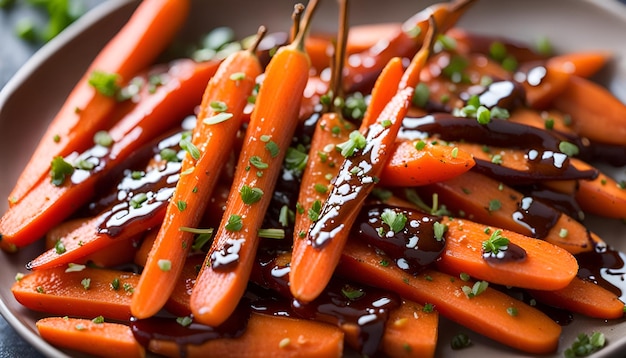 Ricetta di carote glaciate al balsamo di miele