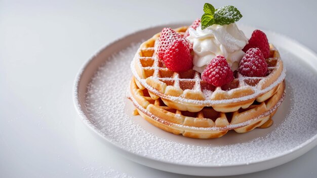 ricetta di torta di waffle alla fragola gratuita