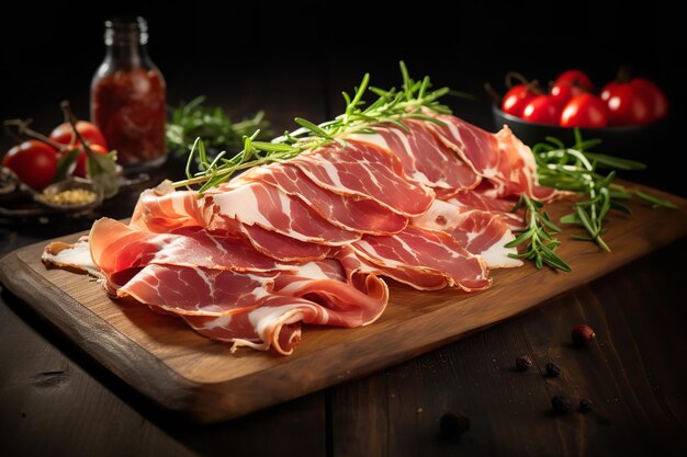 Ricetta italiana di prosciutto