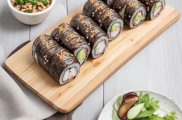 Ricetta vegana di Shiitake Maki Sushi