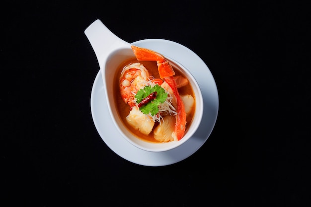 Ricetta zuppa di miso rosso di frutti di mare