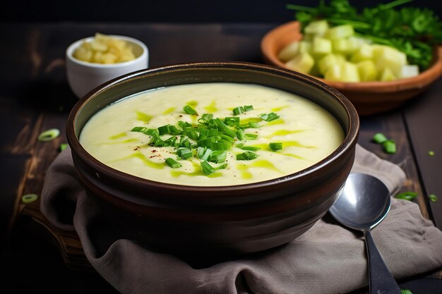 Ricetta Zuppa Di Porri E Patate