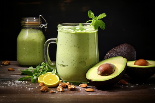 Ricette di snack salutari con frullato cremoso di avocado