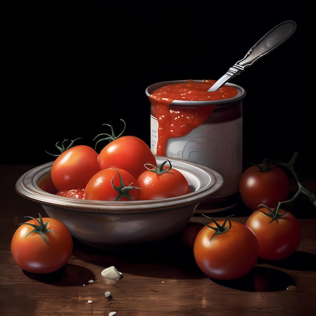 Rich Tomato Indulgence Pasta di pomodoro e Ketchup Pure Tomato Perfection