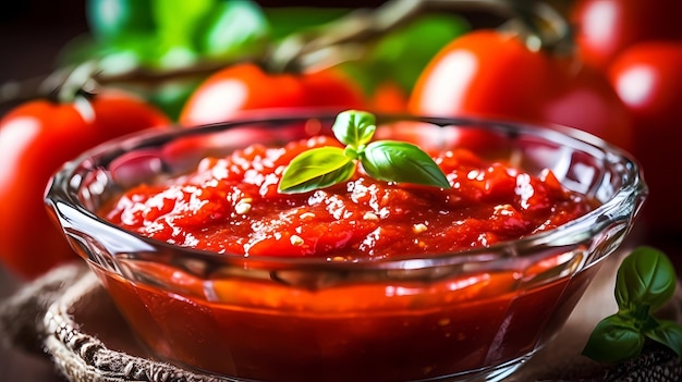 Rich Tomato Indulgence Pasta di pomodoro e Ketchup Pure Tomato Perfection