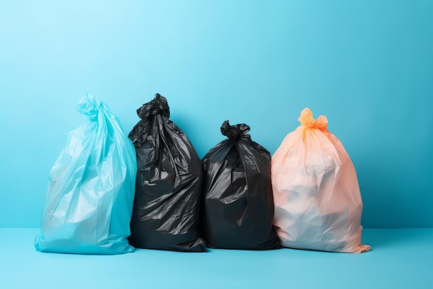 Riciclaggio della spazzatura del sacco della spazzatura Genera Ai