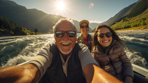 "Ricordi di famiglia avventurosi e uniti su scala globale".