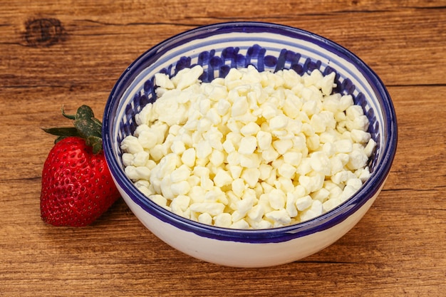 Ricotta di cereali per alimenti dietetici