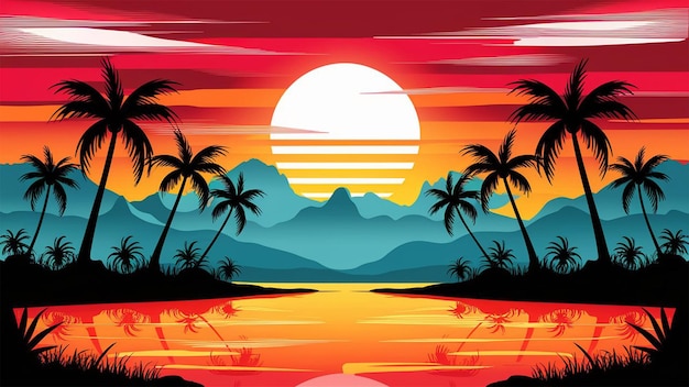Riflessi celesti Un paradiso tropicale