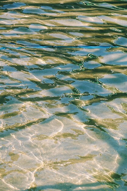 riflessione sull'acqua, sfondo astratto