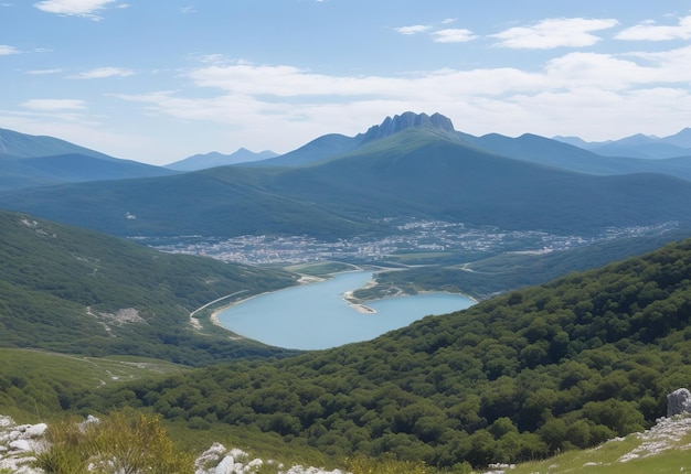 Rifugio Locatelli alle Tre Cime di Lavaredo dal Monte Paterno