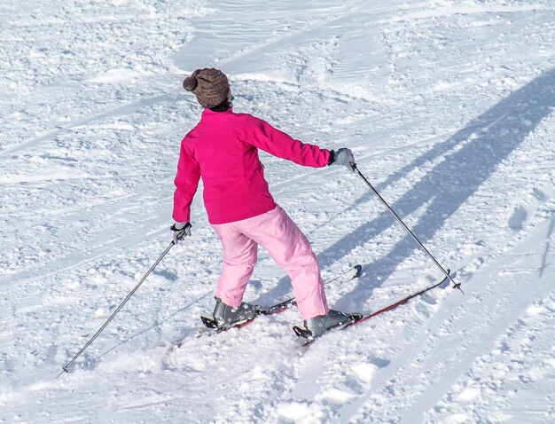 Rilassati sulla pista da sci