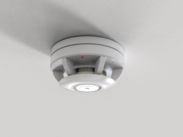 Rilevatore di fumo sul soffitto