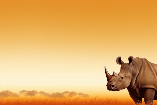 Rinoceronte africano Animale selvatico Africa Genera Ai