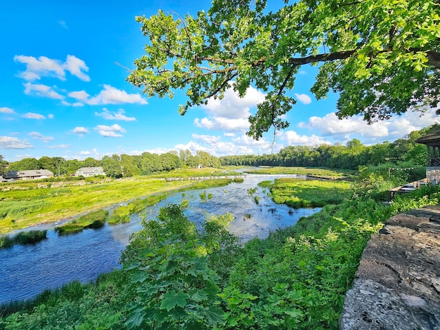 Rio Venta in Kuldiga, Lettonia