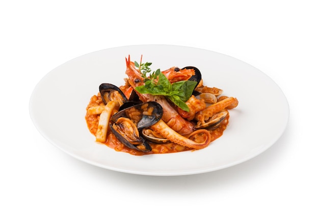 Riso con frutti di mare