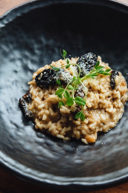 Risotto con funghi