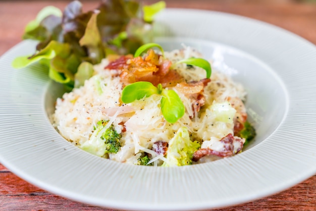 risotto con pancetta