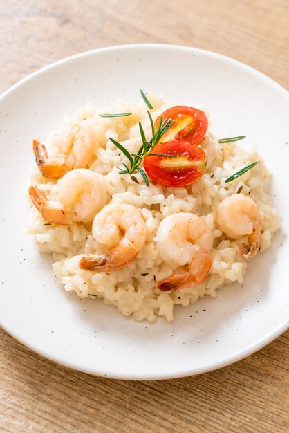 Risotto Italiano Con Gamberi