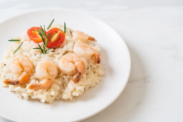 Risotto Italiano Con Gamberi