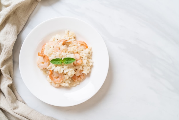 Risotto Italiano Con Gamberi