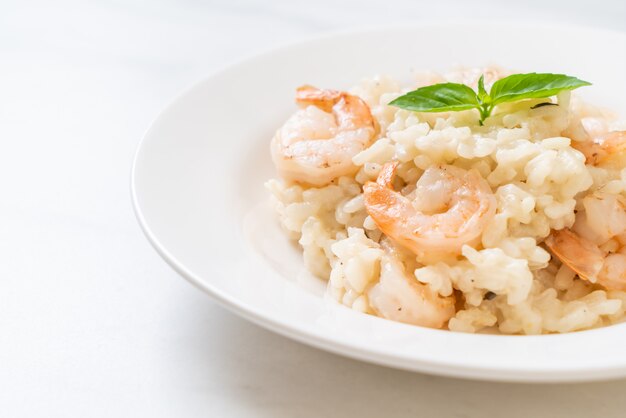 Risotto Italiano Con Gamberi