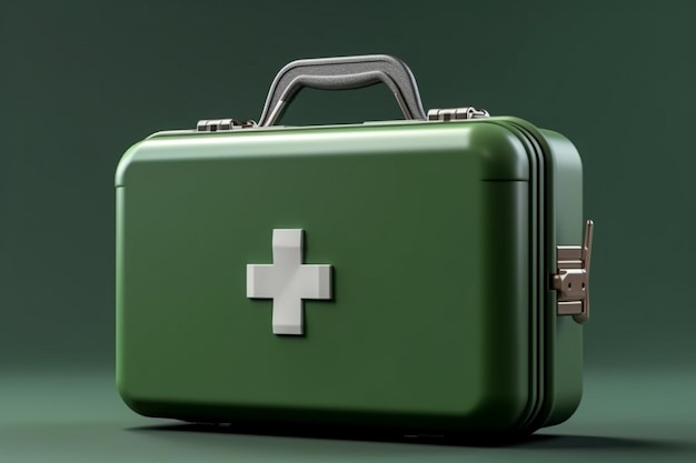 Risposta alle emergenze Green First Aid kit per cure mediche urgenti