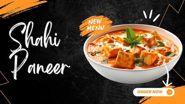 Ristorante indiano Menu shahi paneer