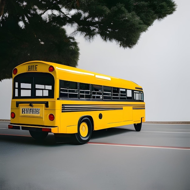 Ritorno al bus della scuola