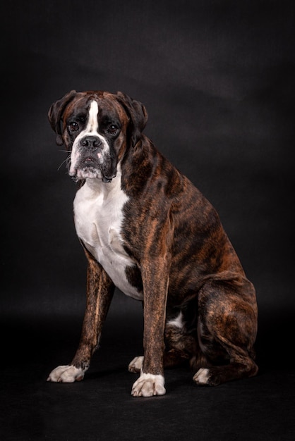 ritratto del cane boxer