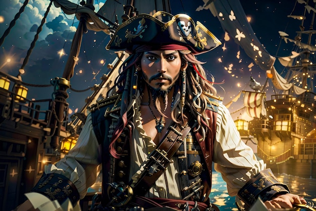 Ritratto del capitano Jack Sparrow