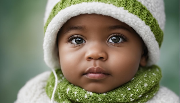 ritratto di bambino africano ragazza ragazzo ritratto bellissimo bambino bambino africano