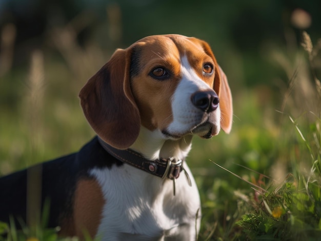 Ritratto di bel cane beagle