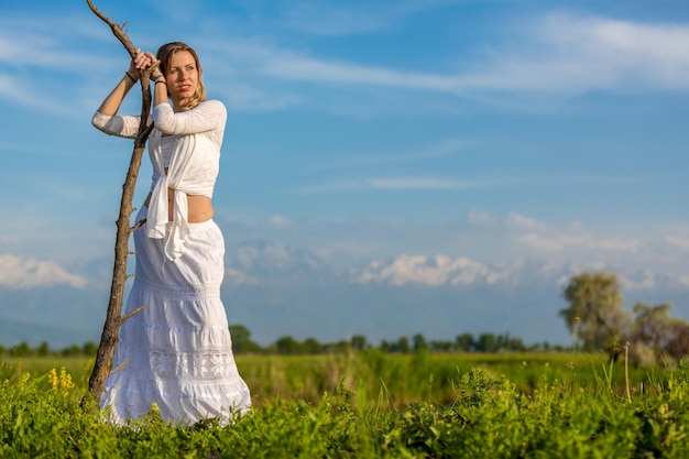 Ritratto di bella ragazza