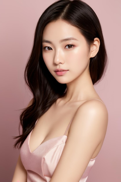 Ritratto di belle giovani donne asiatiche