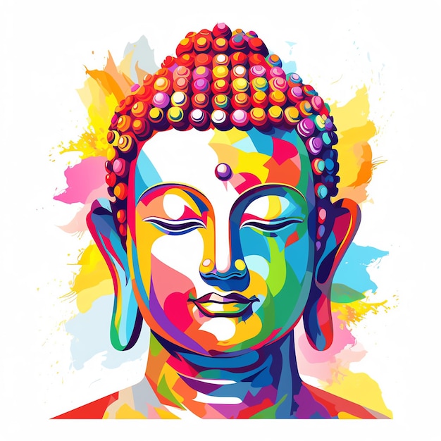 RITRATTO DI BUDDHA WPAP