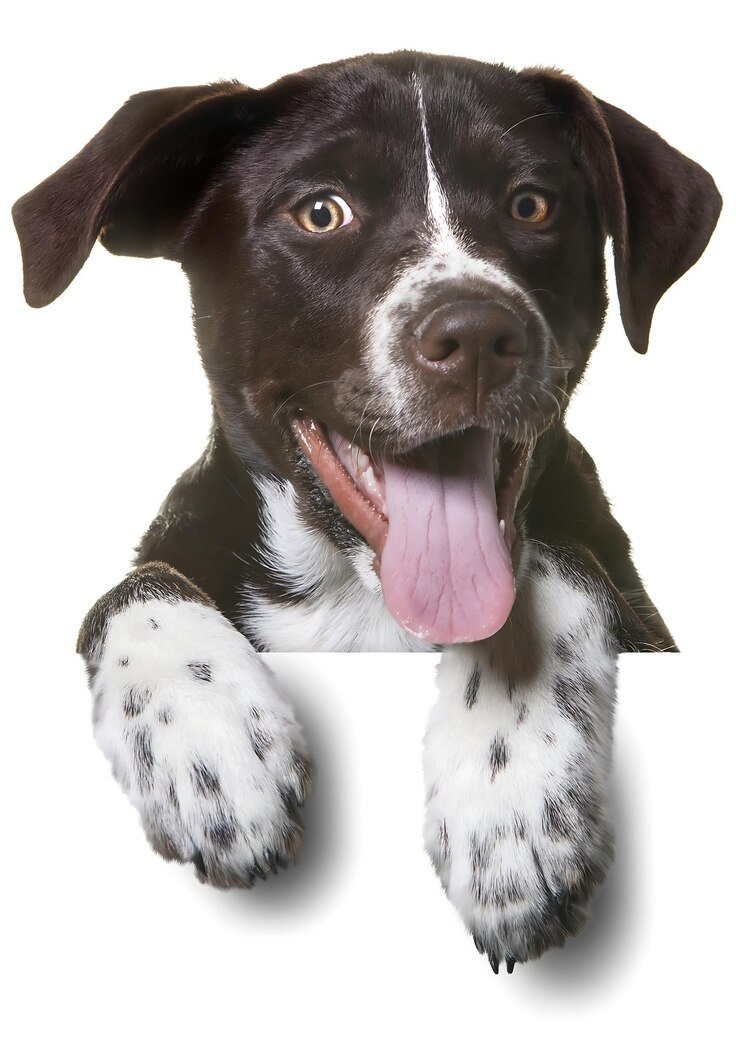 Foto ritratto di cane