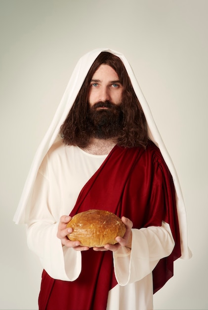 Ritratto di Cristo con pane