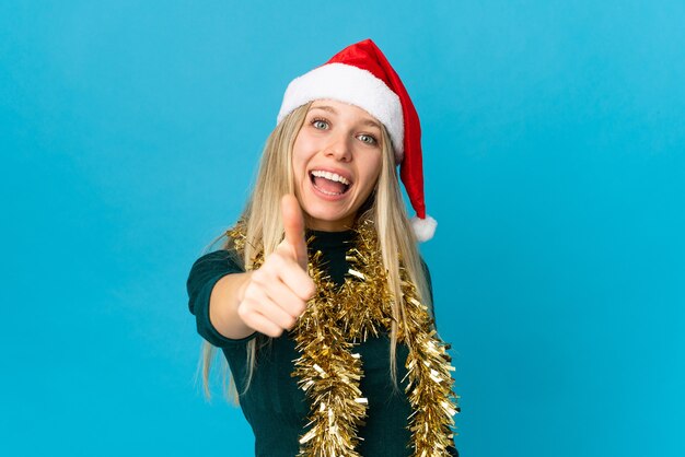 ritratto di donna con santa cappello