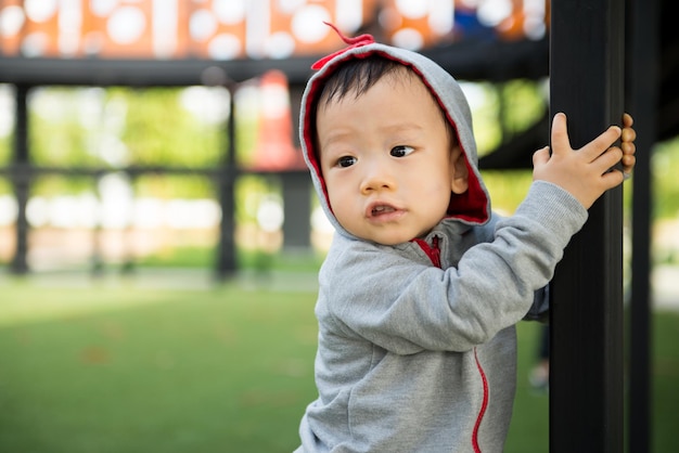 Ritratto di piccolo neonato asiatico