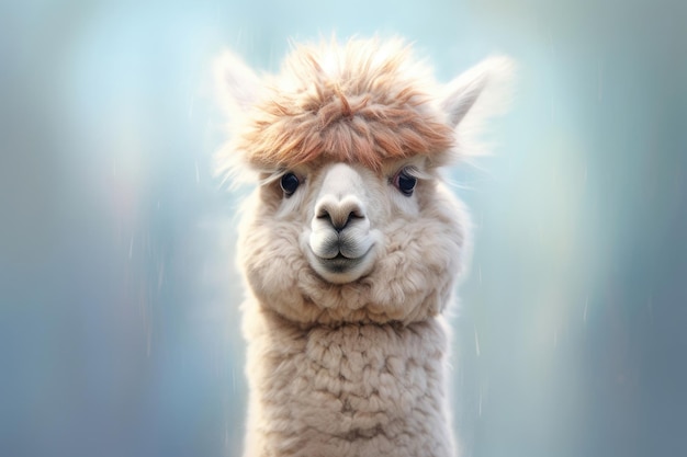 Ritratto di un'Alpaca Generative AI