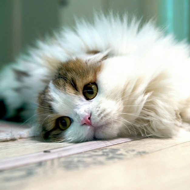 Ritratto di un gatto in primo piano