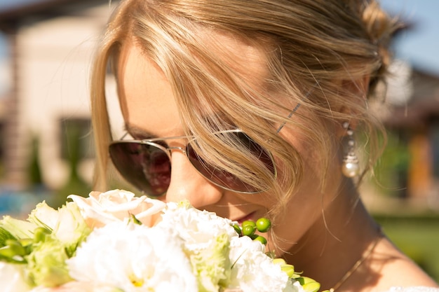 Ritratto di una bella sposa