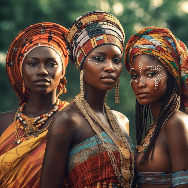 ritratto di una donna africana