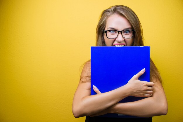 Ritratto di una donna stressata