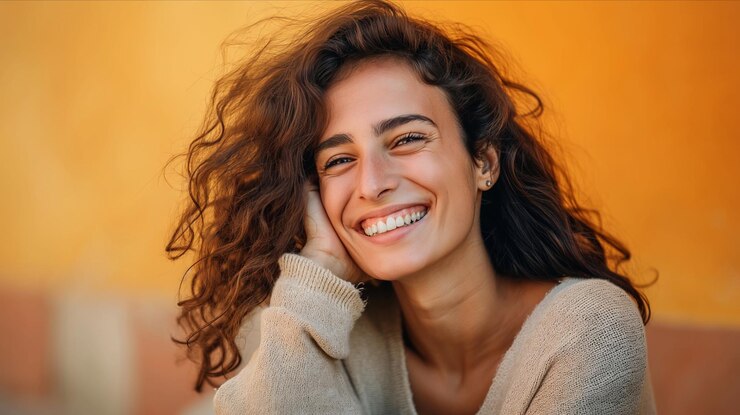 Foto ritratto di una giovane donna
