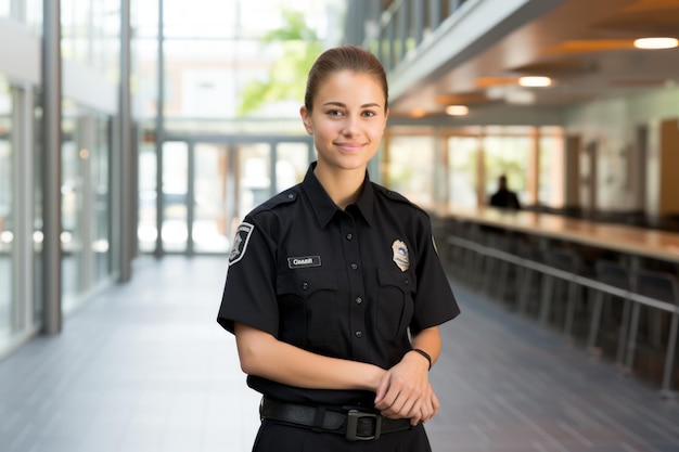 Ritratto di una giovane poliziotta